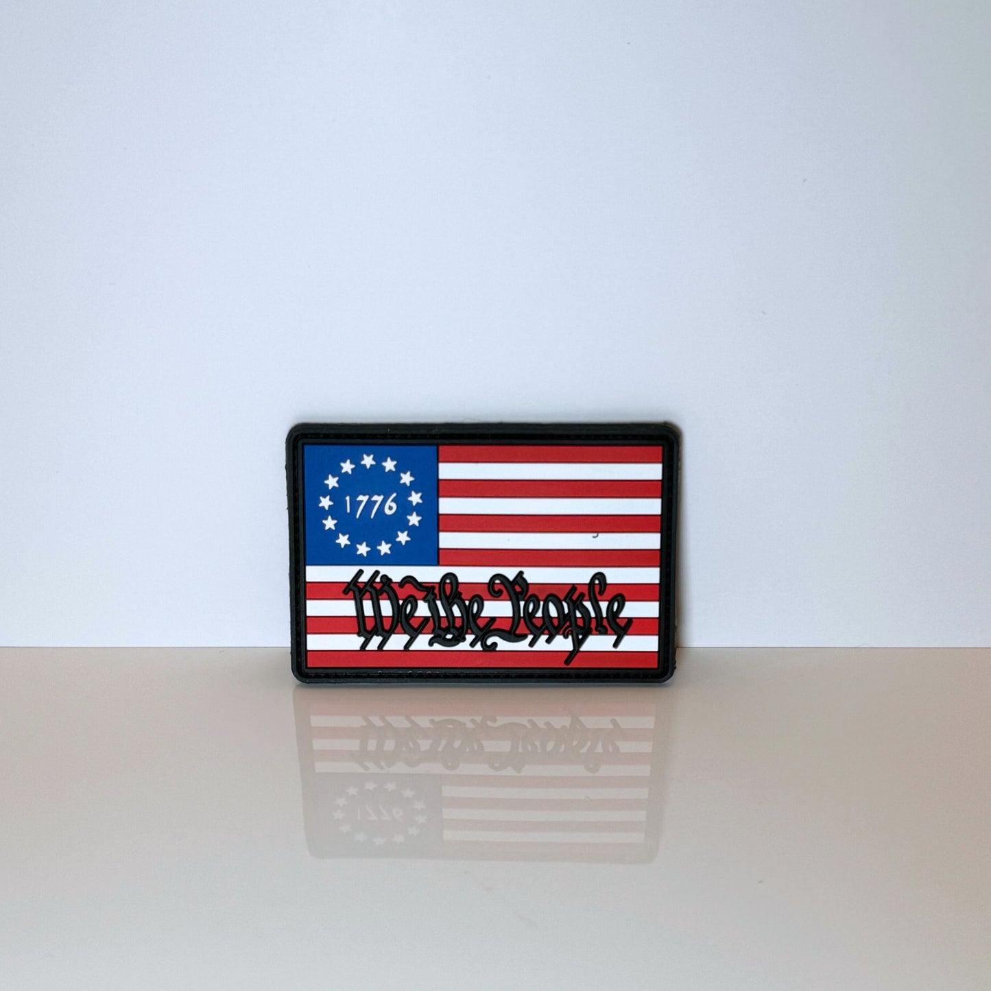 Betsy Ross We The People PVC Flag Patch