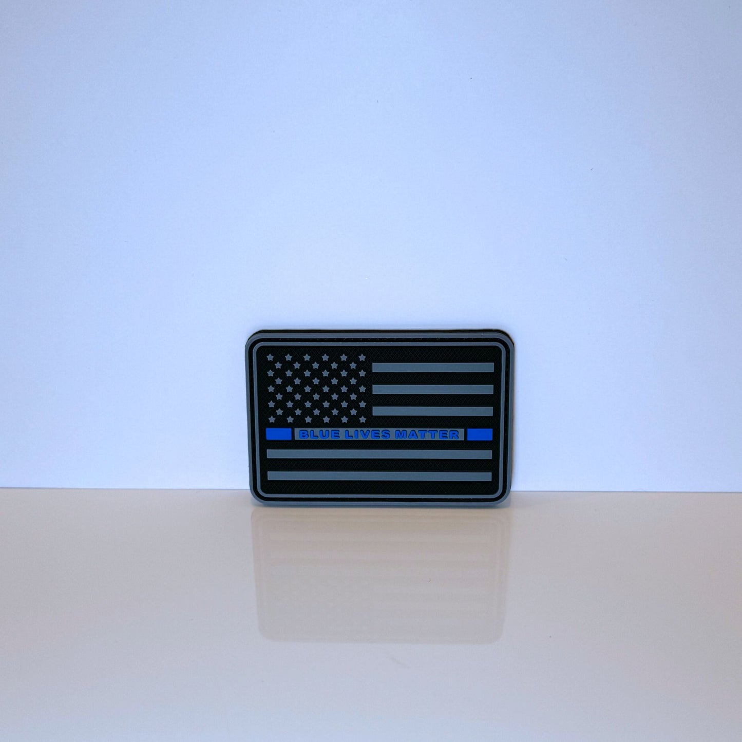 Blue Line Flag PVC Patch