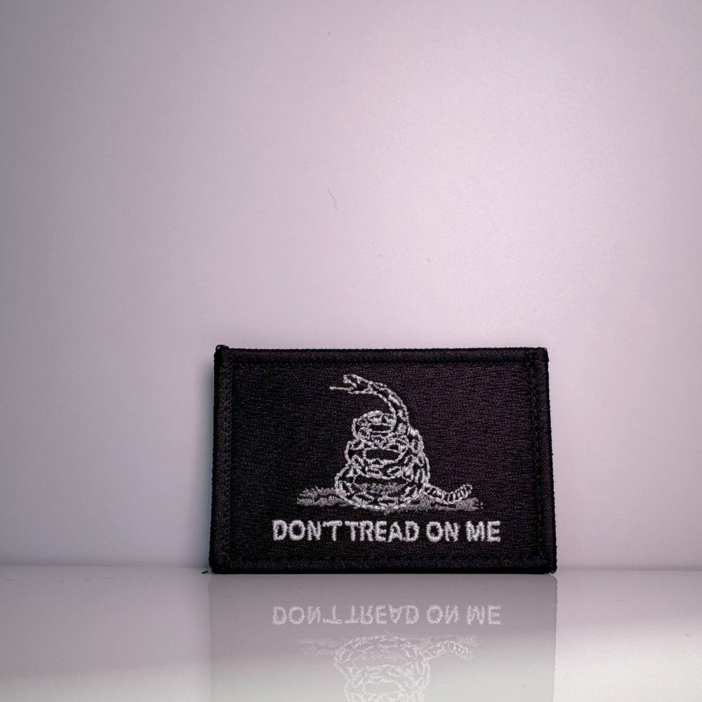 Don't Tread On Me Black Patch