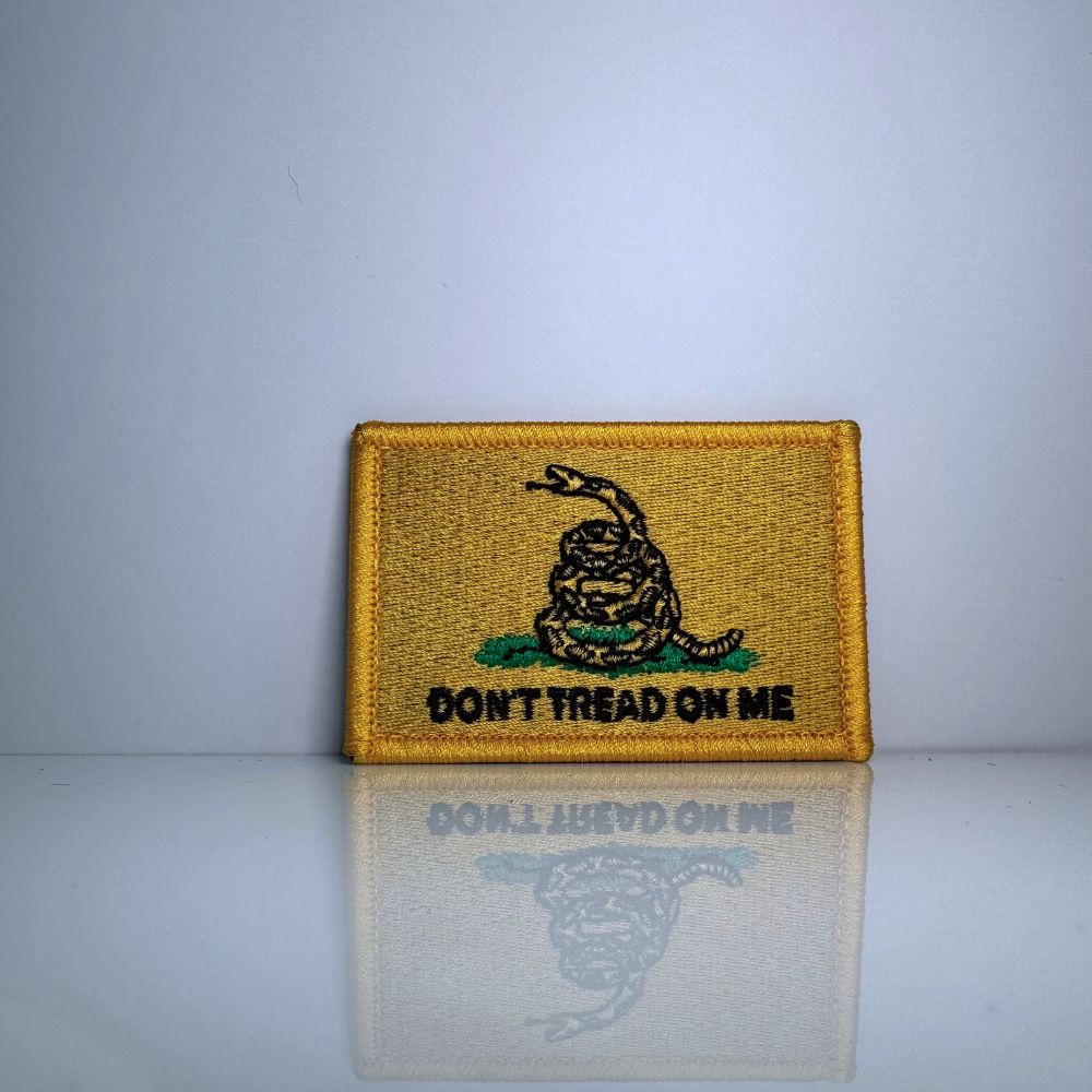 Don't Tread On Me Yellow Patch