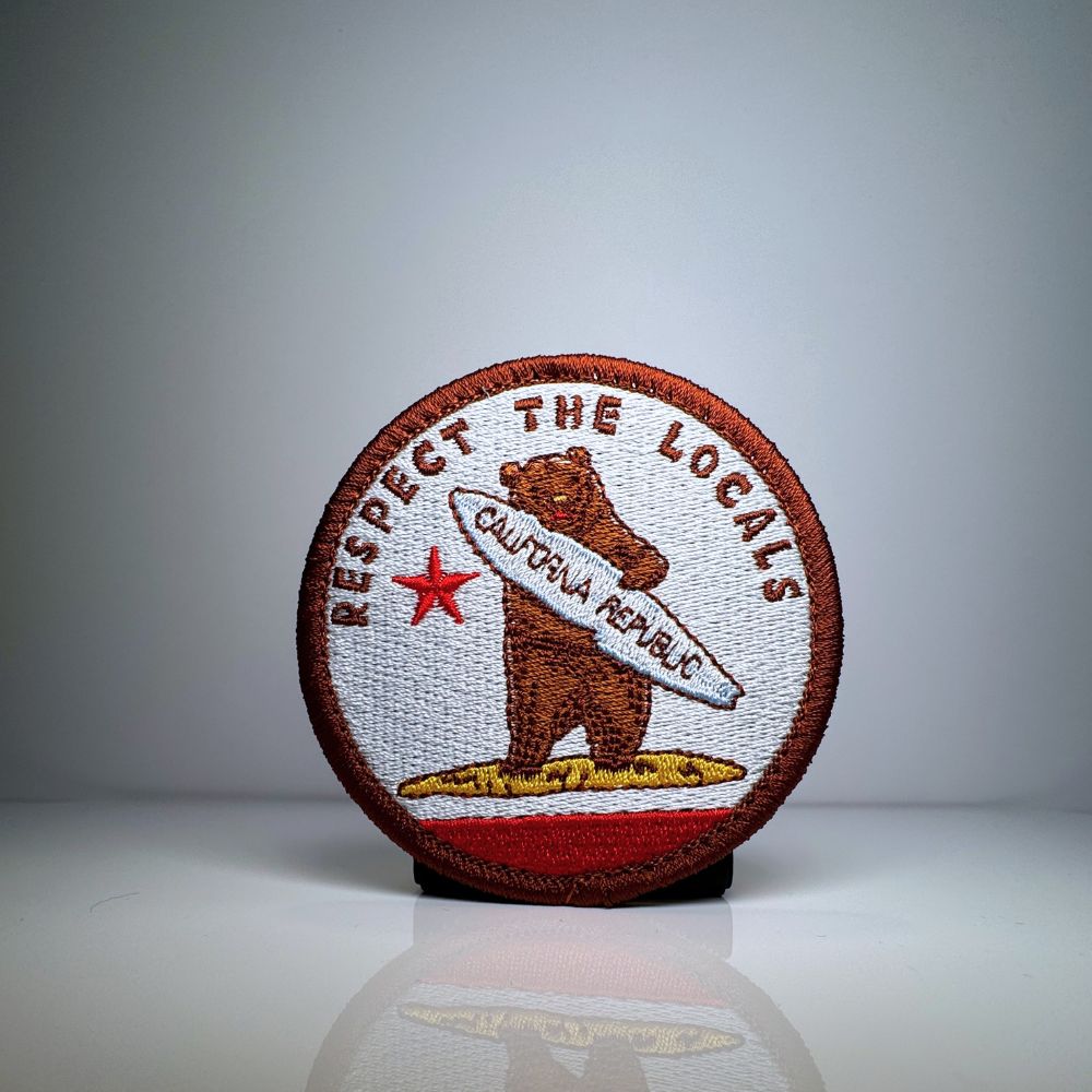 California Respect The Locals Patch
