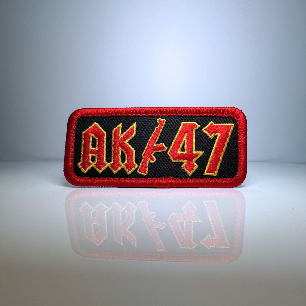 AK 47 Red Patch