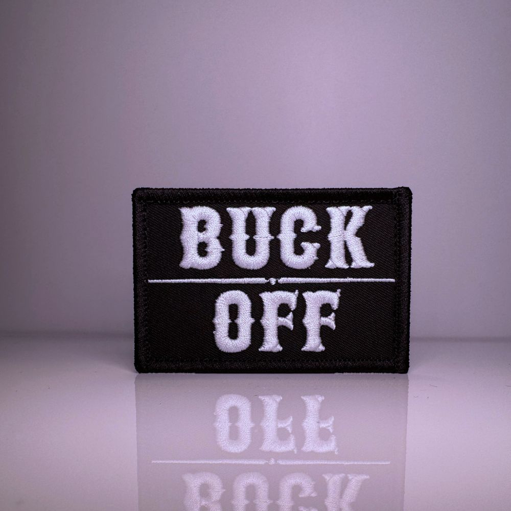 Buck Off Patch