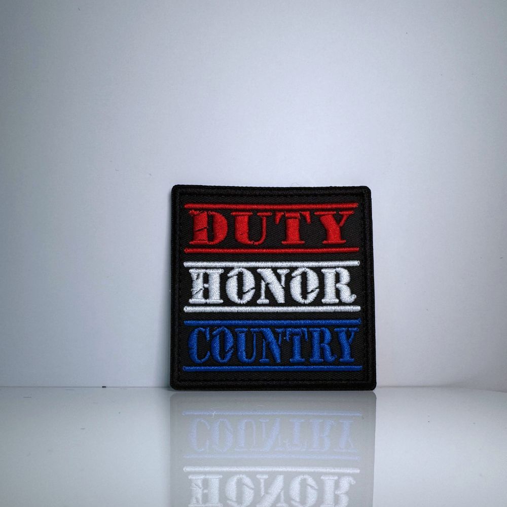 Duty Honor Country Patch