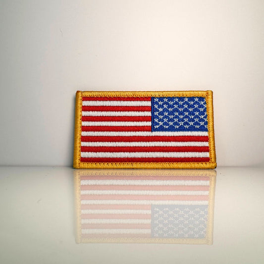 Reverse American Flag Patch